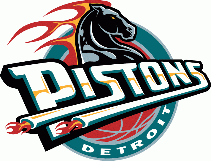 Detroit Pistons 1996-2001 Primary Logo DIY iron on transfer (heat transfer)